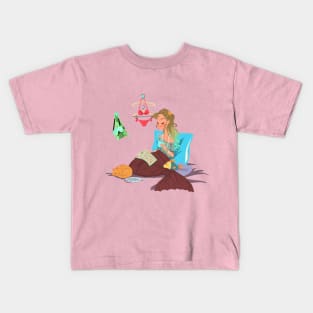 Mermaid Study Kids T-Shirt